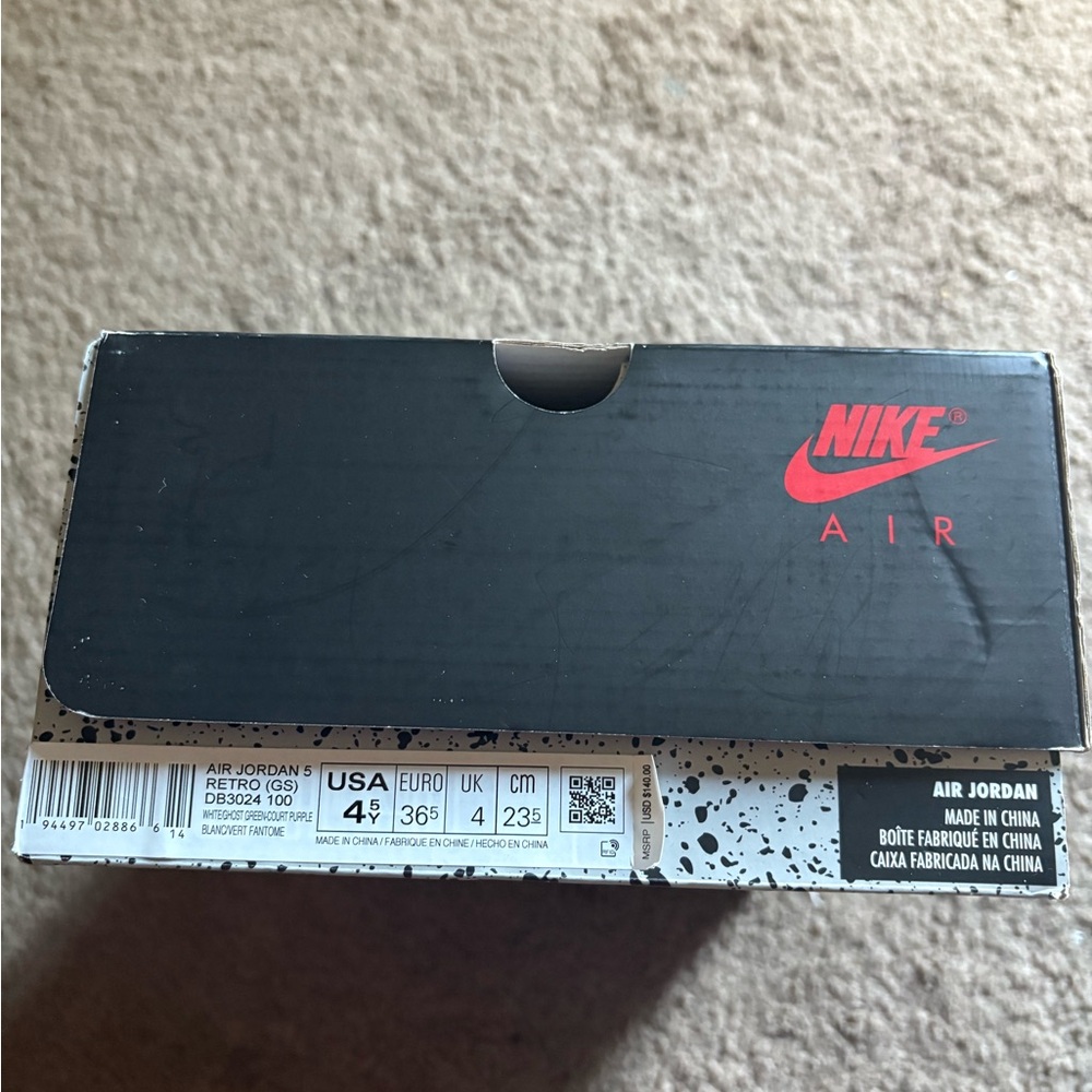 Nike Air Jordan Kids Sneakers - Black and Red